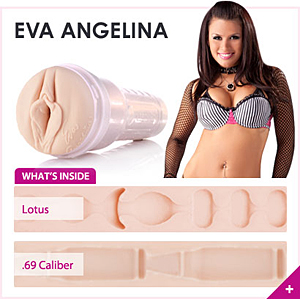 Eva Angelina - Fleshlight Girl - Lotus, .69 Caliber