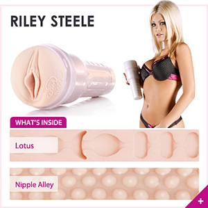 Riley Steele - Fleshlight Girl - Lotus, Nipple Alley