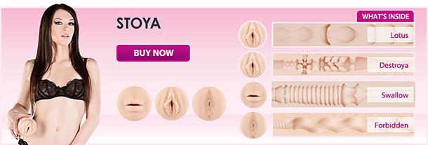 Stoya - Fleshlight Girl - Lotus, Destroya, Swallow, Forbidden